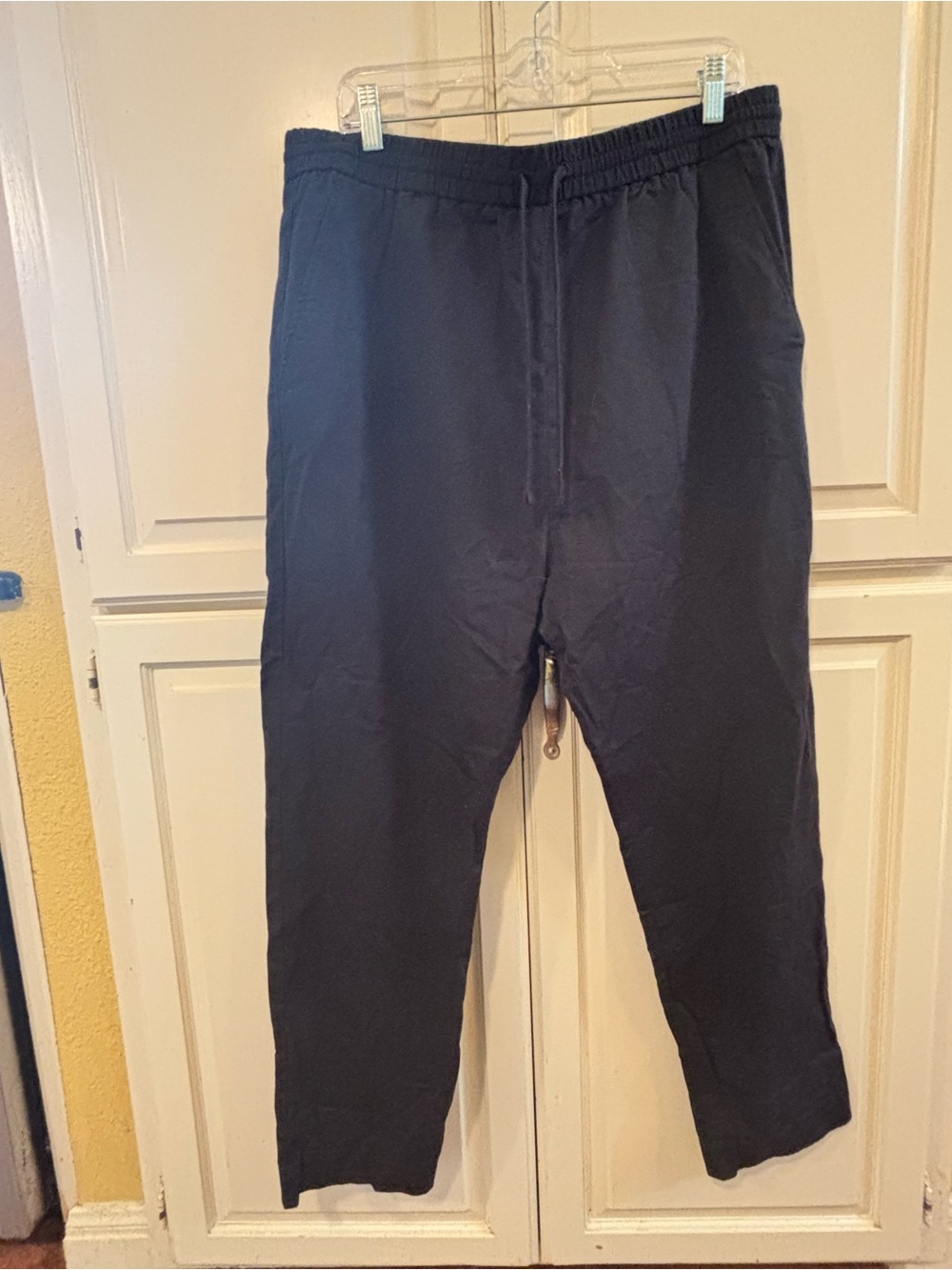 COS black drawstring pants. Size 14. NWT